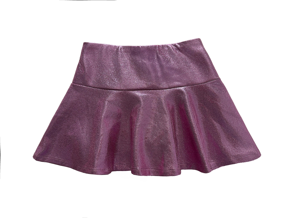 Shiny Toddler Circle Skirt