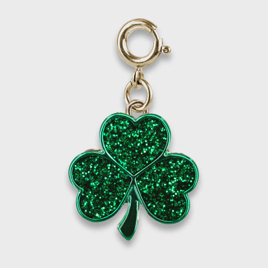 Charm It - Gold Glitter Shamrock