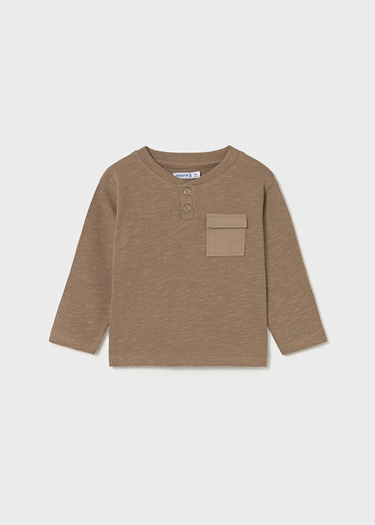 Caramel LS Toddler Tee