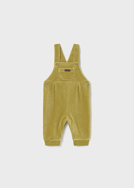 Olive Corduroy Overalls