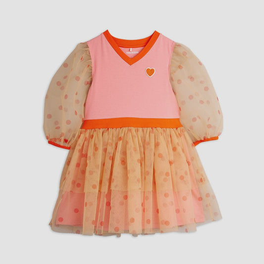 Dotted Tulle Dress
