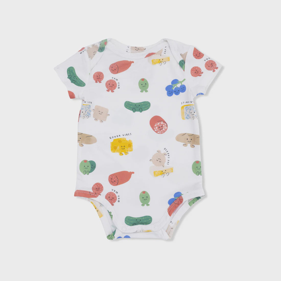 Charcuterie Cuties SS Blue Bodysuit