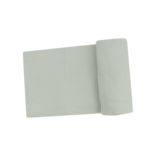 Muslin Desert Green Swaddle Blanket