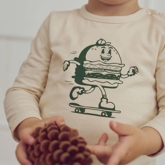 Burger LS Tee