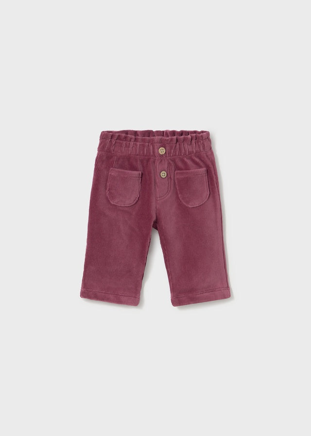 Buttoned Corduroy Trousers 2509