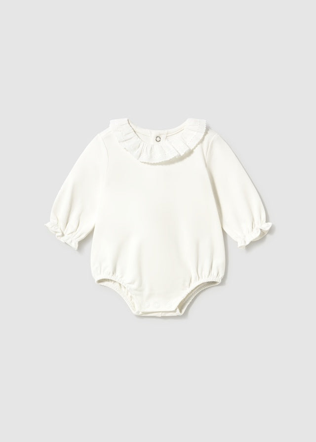 White Collared Bodysuit 2770