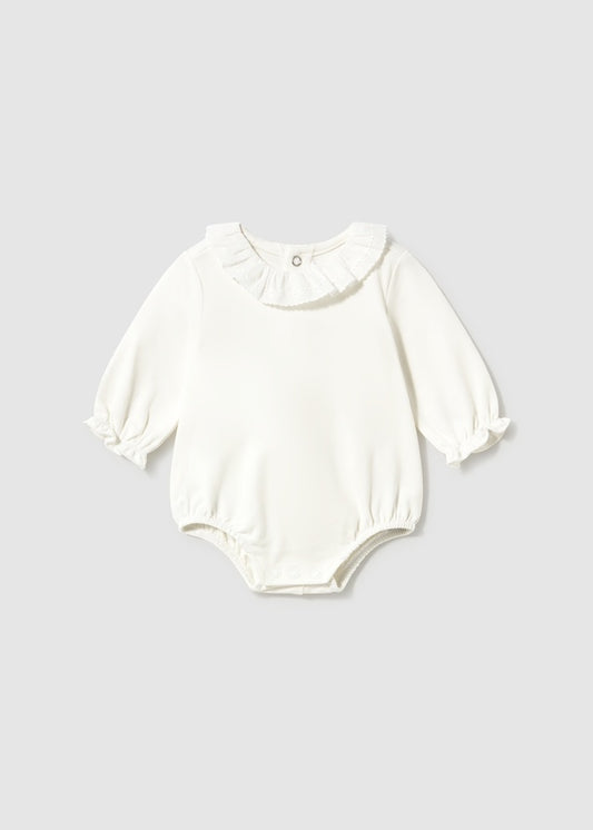 White Collared Bodysuit 2770