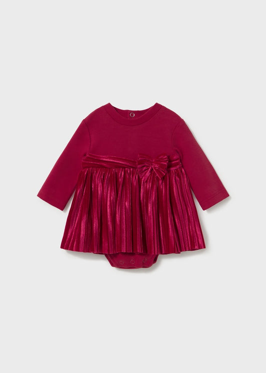 Dress w/ Pleated Skirt 2813