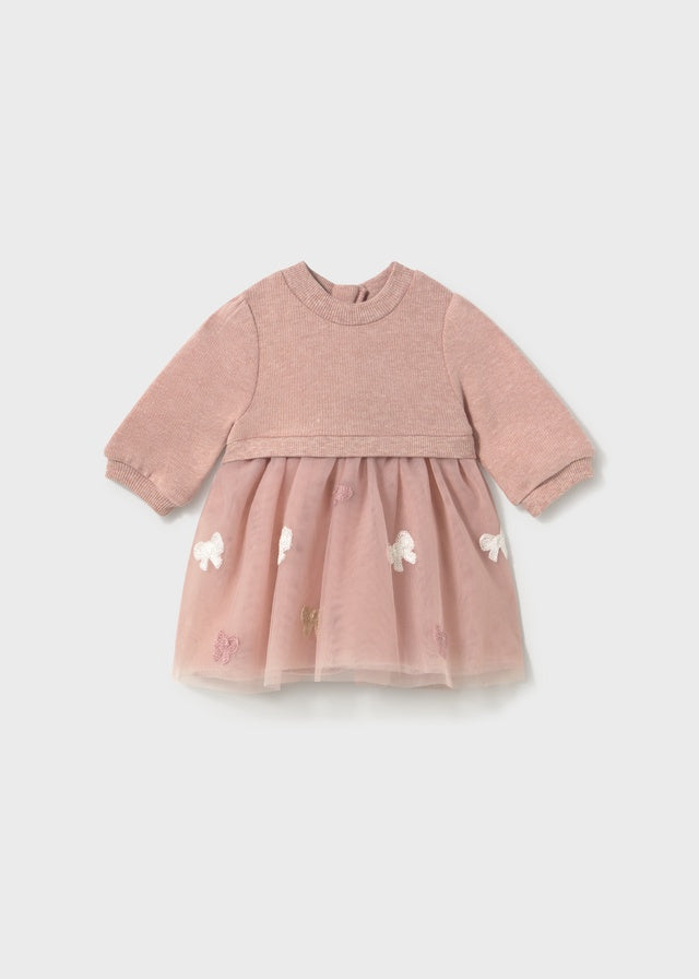 Bows Dress w/ Tulle Skirt 2825
