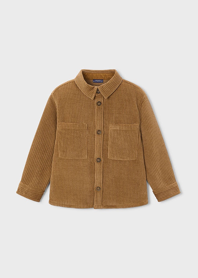 Brown Corduroy Toddler Overshirt 4143