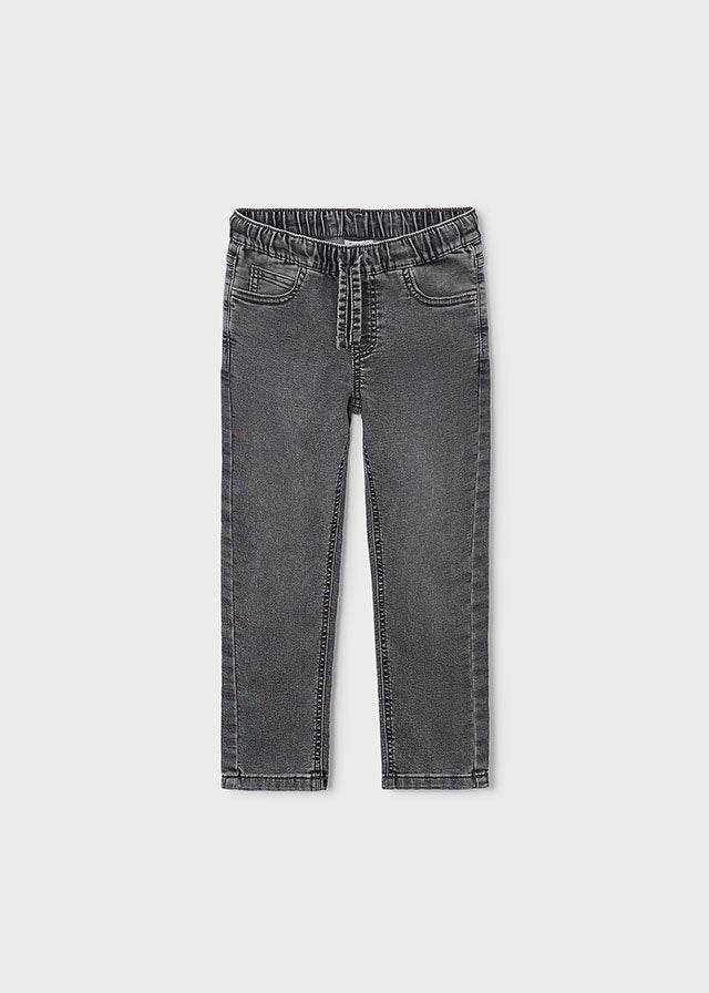 Soft Denim Kid Jogger Pants 4503