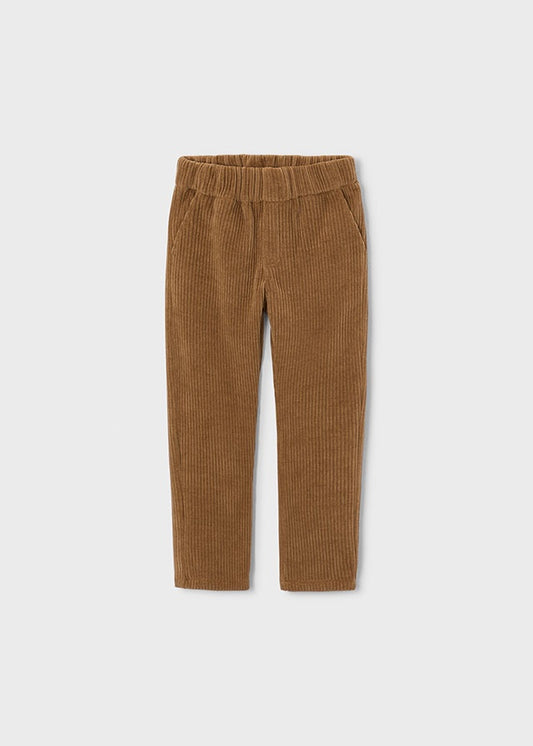 Brown Corduroy Joggers 4514