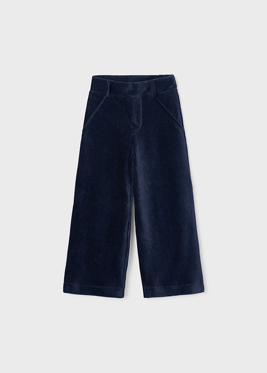 Dark Blue Toddler Knit Pants 4524
