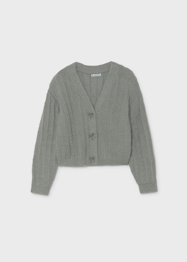 Sequins Knit Cardigan 7345
