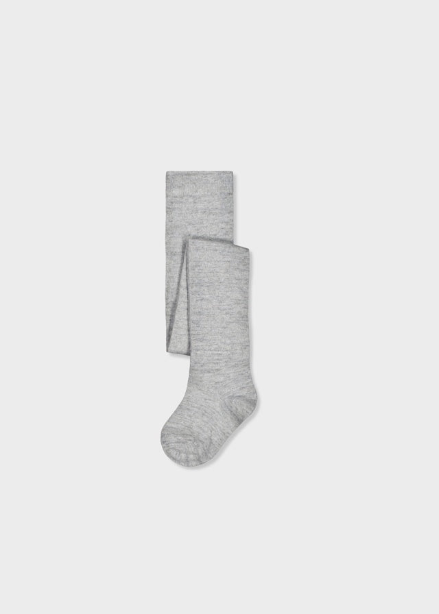 Plain Gray Lurex Toddler Tights 10283