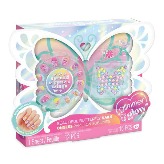 Beautiful Butterfly Nails