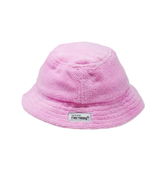 Terry Beach Bucket Hat Pink