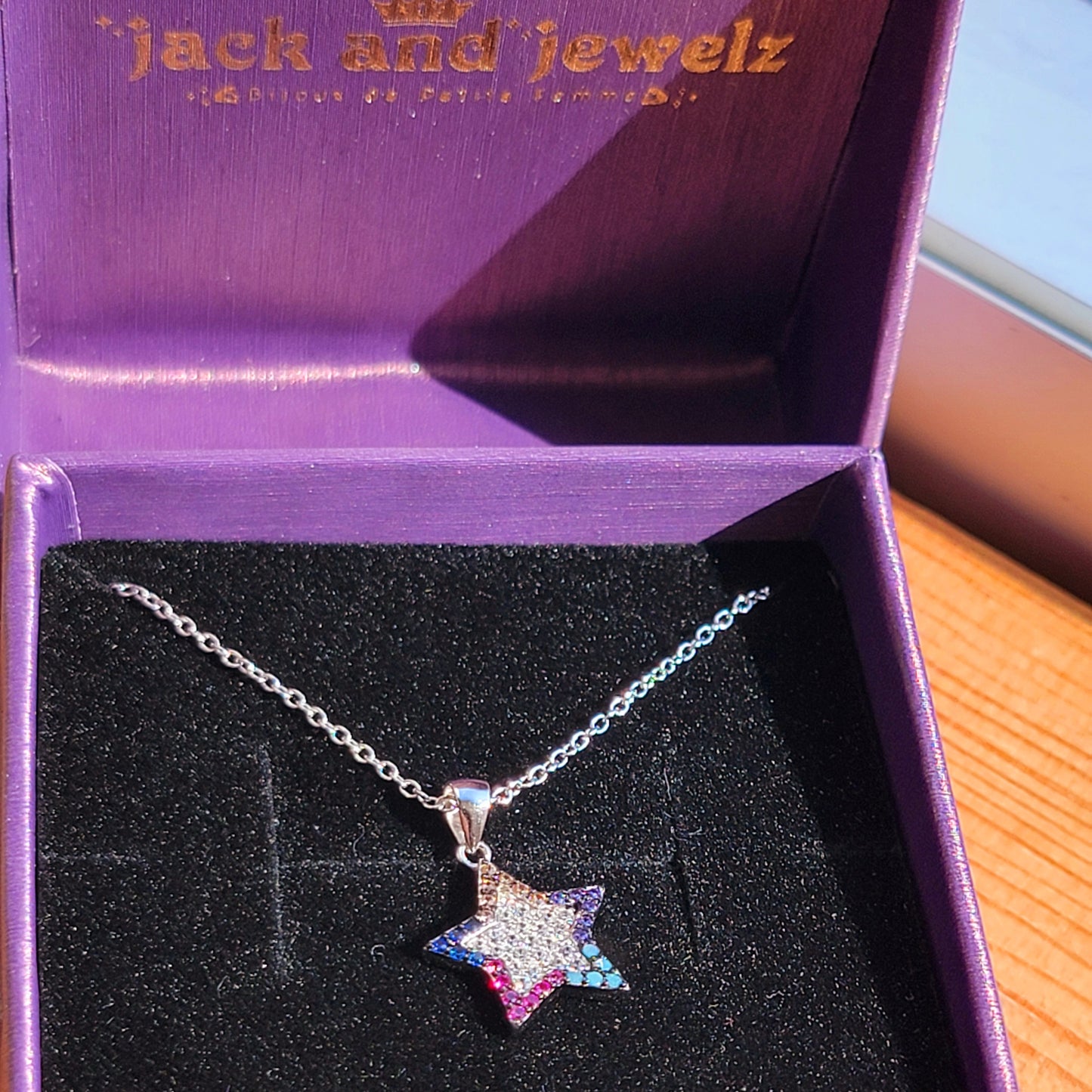 Multicolored Star Pendant