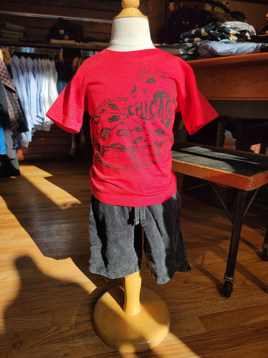 Kid's Chicago Pizza Tee