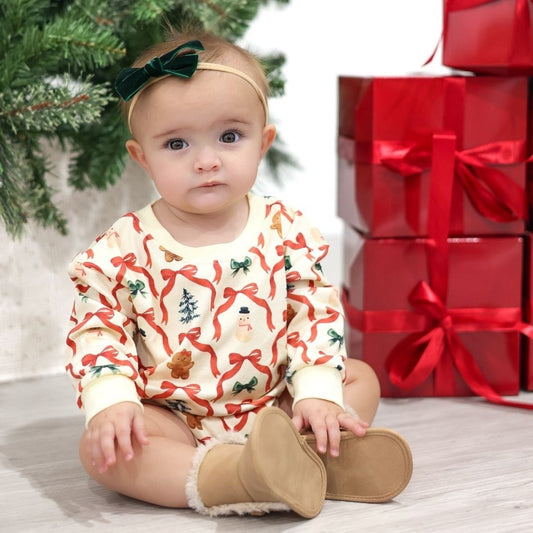 Christmas Cutie LS Romper