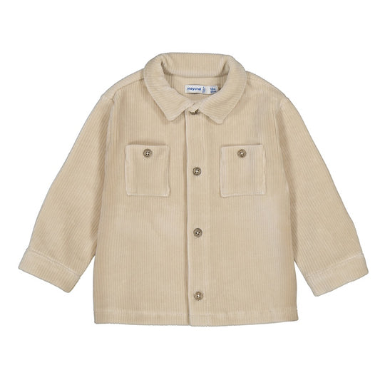 Corduroy Button Up Overshirt
