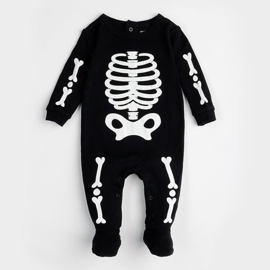 Skeleton Body Footie Sleeper