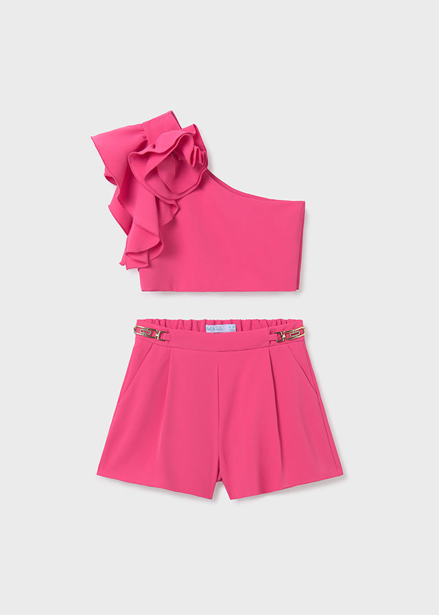 Crepe Short Set