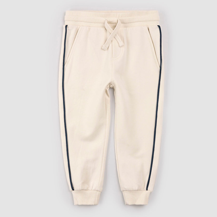 Navy Side Stripe Toddler Sweat Pant