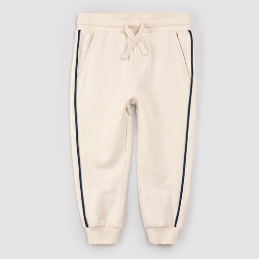 Navy Side Stripe Toddler Sweat Pant