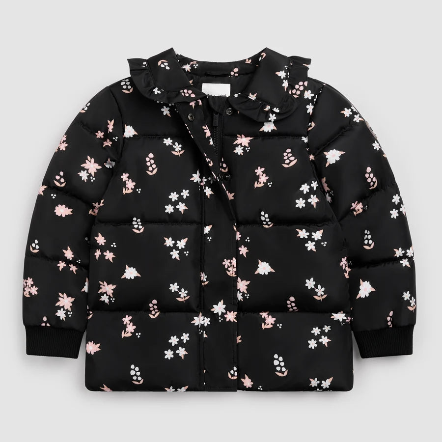 Collared Puffer Coat