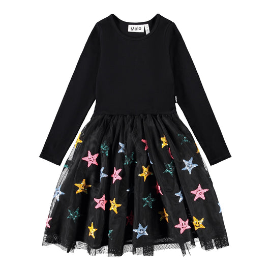 Cyrus Happy Star Sequin Dress