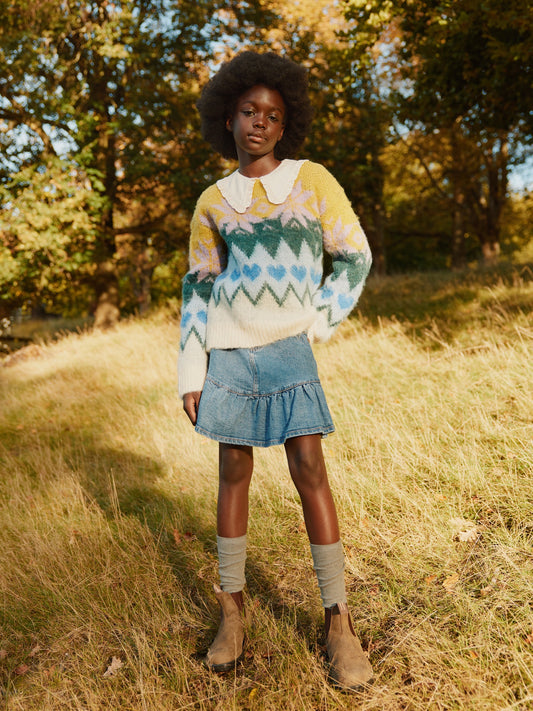 Glenda Grande Nordic Fuzzy Sweater