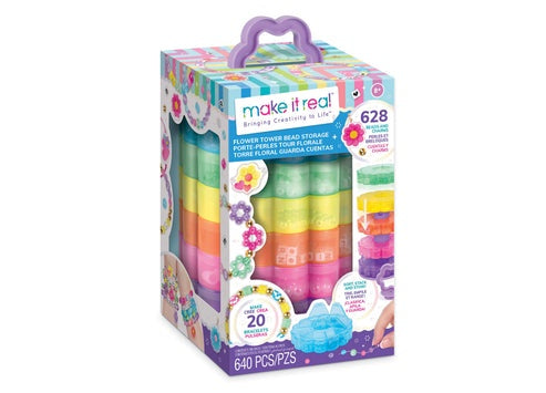Flower Tower Bead Storage