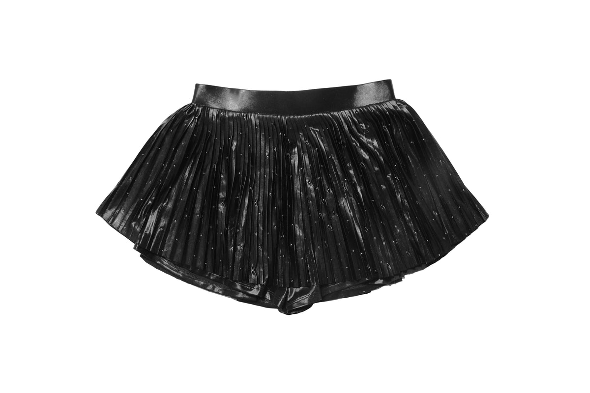 Studded Kid Skort Black