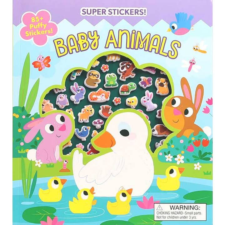 Super Puffy Stickers! Baby Animals