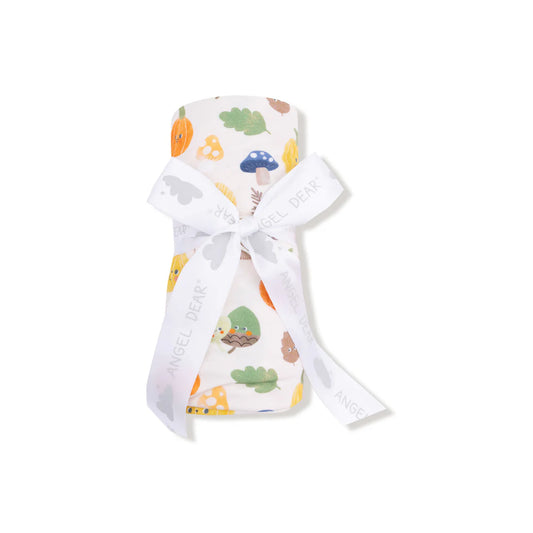 Autumn Pumpkins Swaddle Blanket