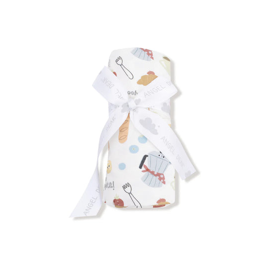 Bonjour Breakfast Swaddle Blanket