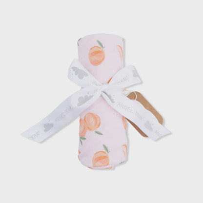 Sweet Peach Swaddle Blanket
