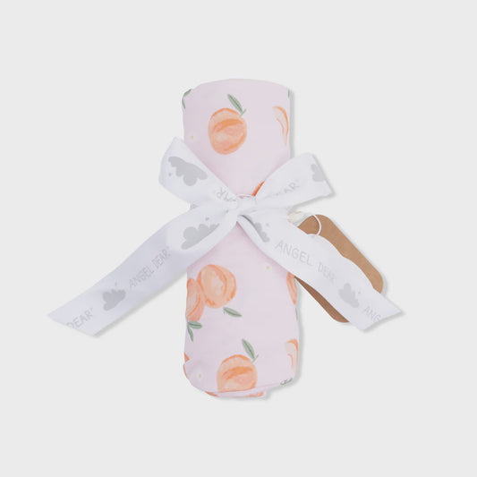 Sweet Peach Swaddle Blanket