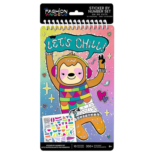 Sticker By Number Oh So Cute