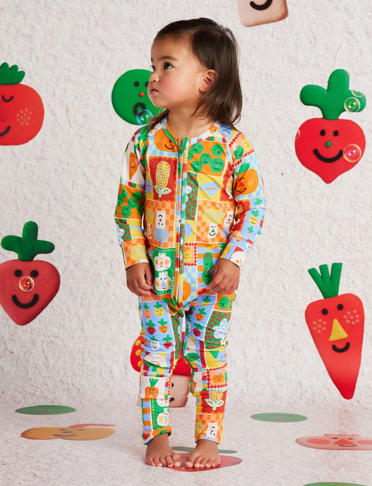 Pocket Patch LS Baby Romper