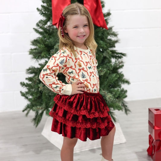 Christmas Cutie Toddler Sweater Shirt