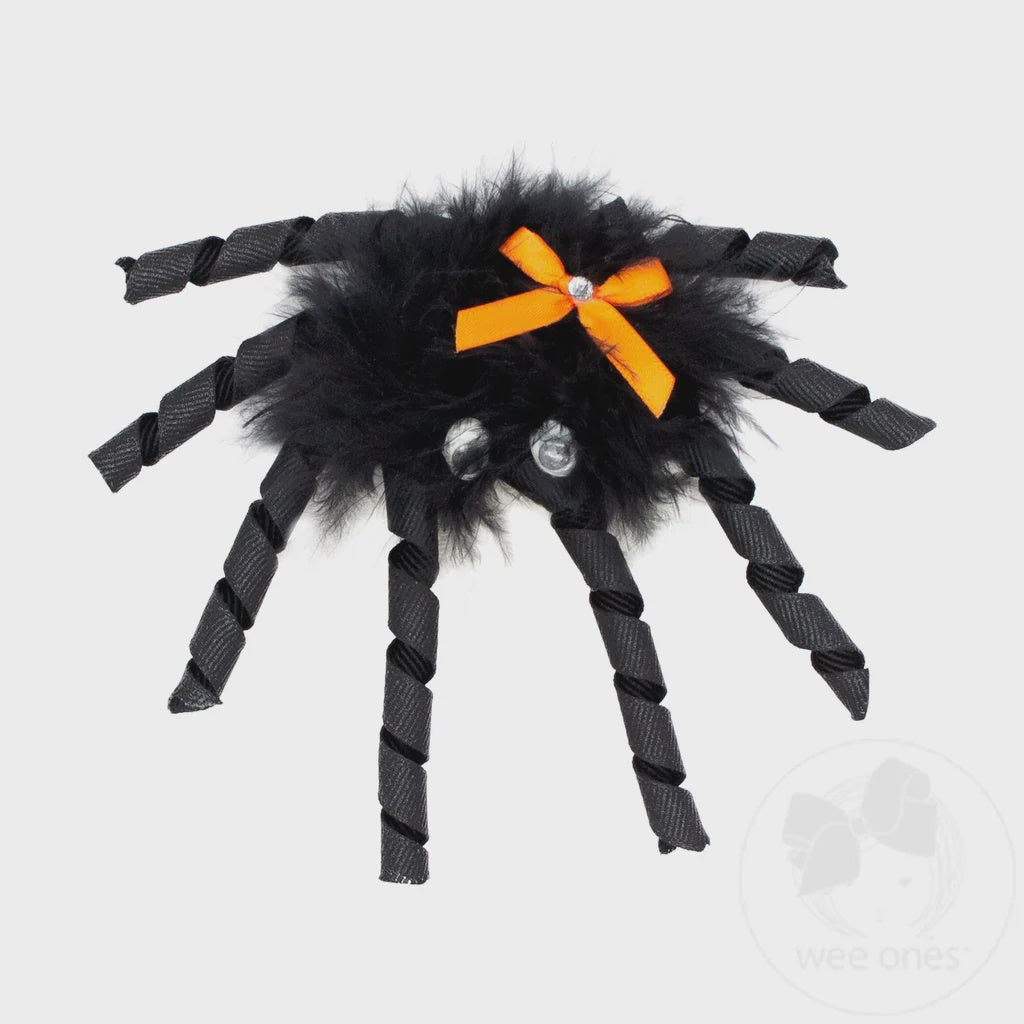 Fuzzy Spider Hair Clip