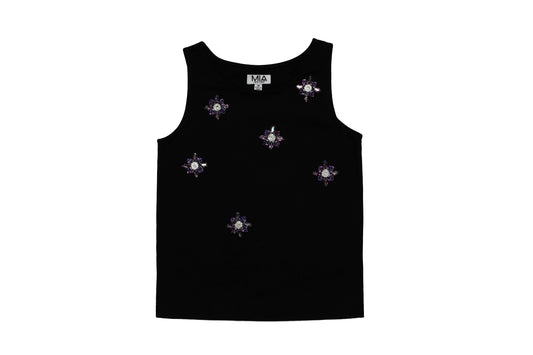 Jewel Tank Black