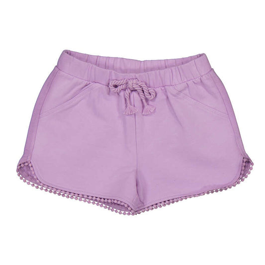 Lilac Chenille Toddler Shorts