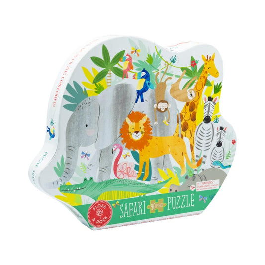 Jungle Friends 40-Piece Puzzle