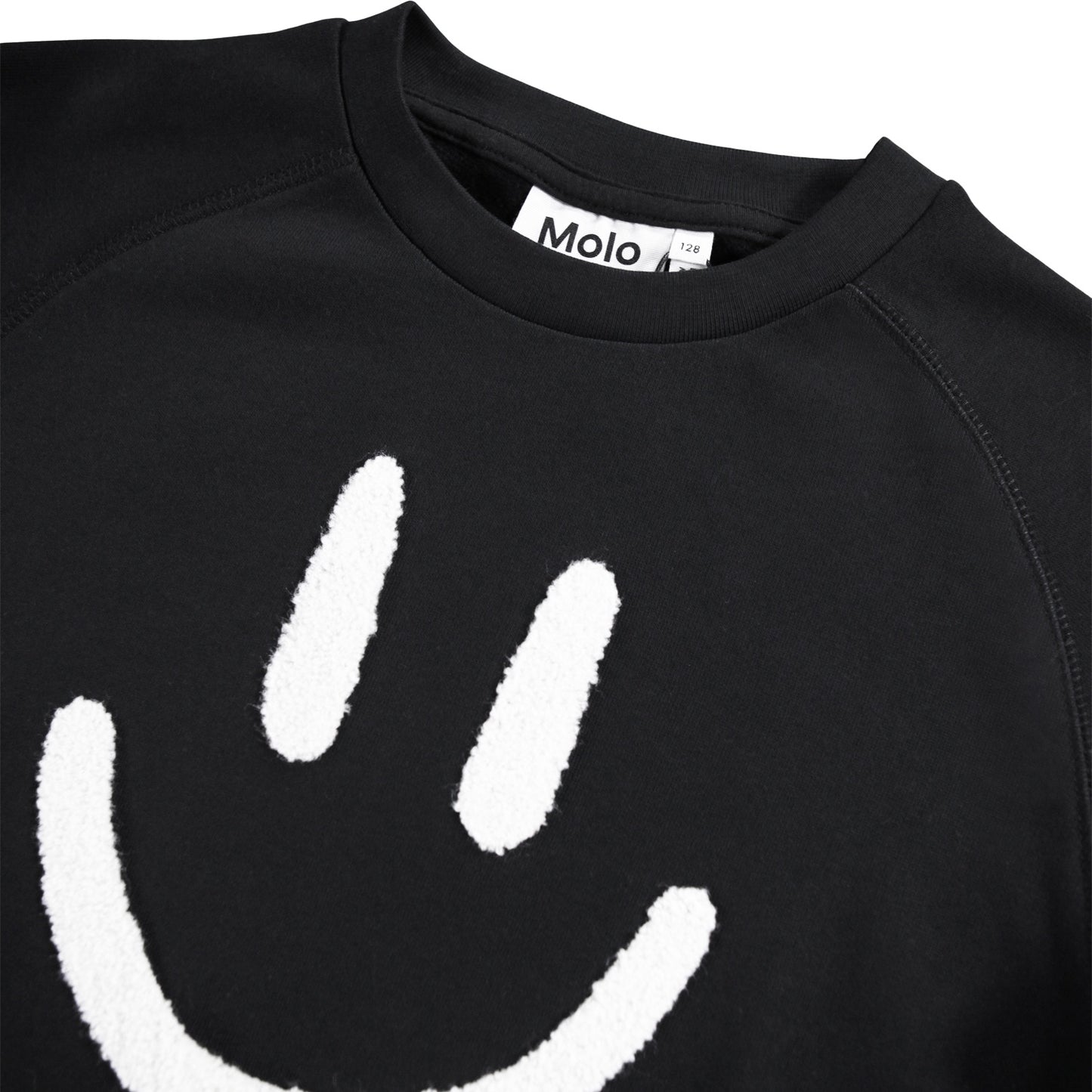 Mike Black Smile Kid Sweater