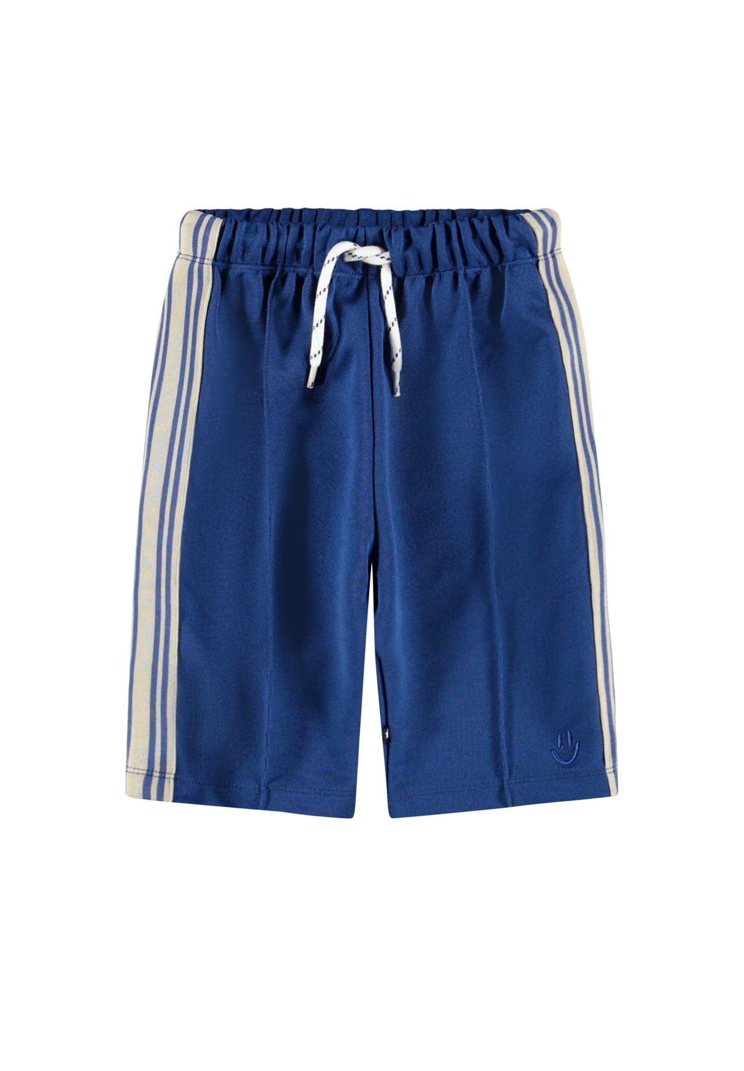 Son Naval Blue Athlete Baby Shorts