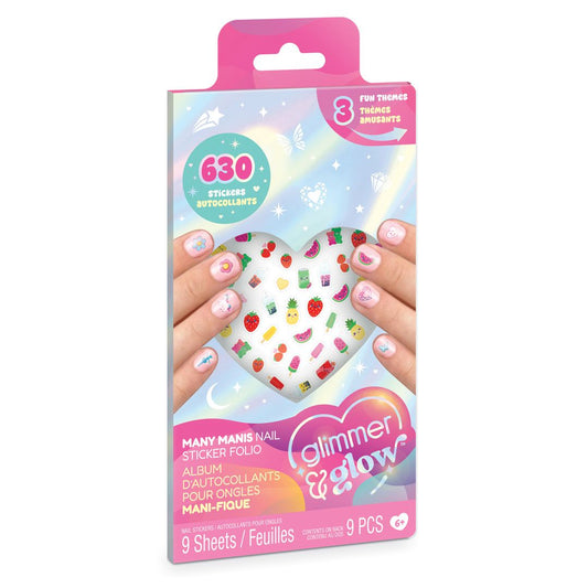 Many Manis Nail Sticker Folio