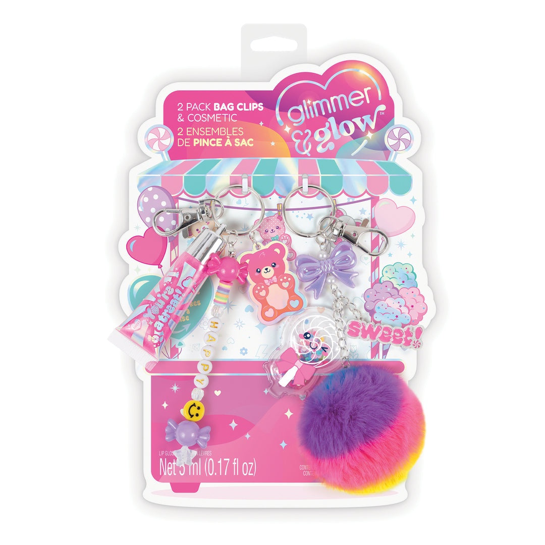 2-pack Bag Clips & Cosmetic